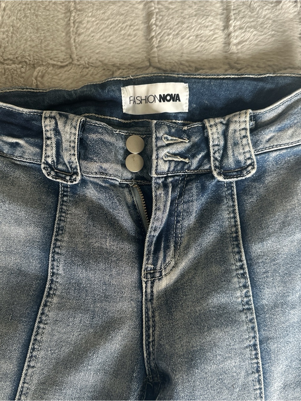 Fashion Nova Light Blue Jeans